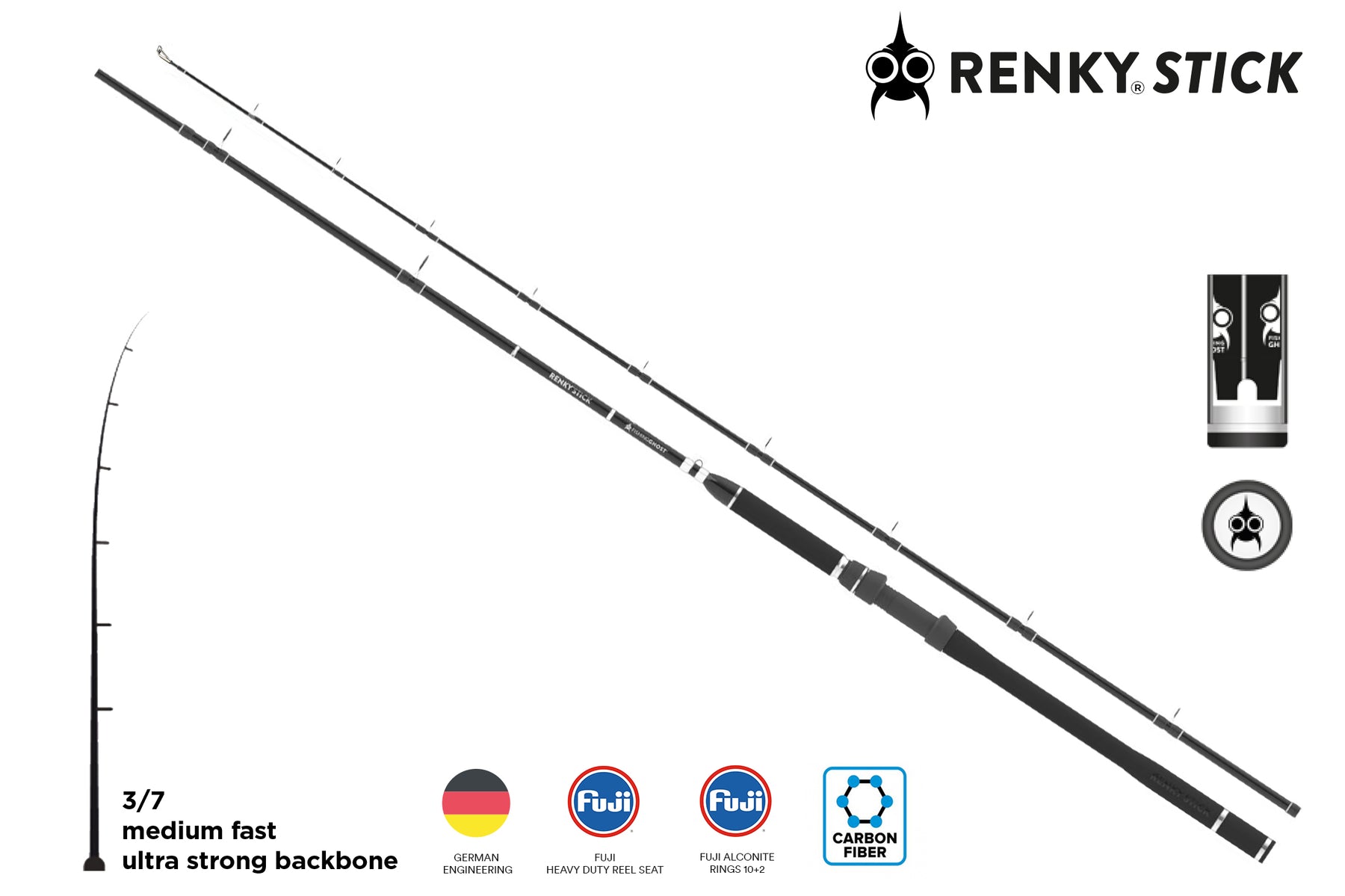 Renky Stick V2 | 2,70m | 50-180g | Angelrute