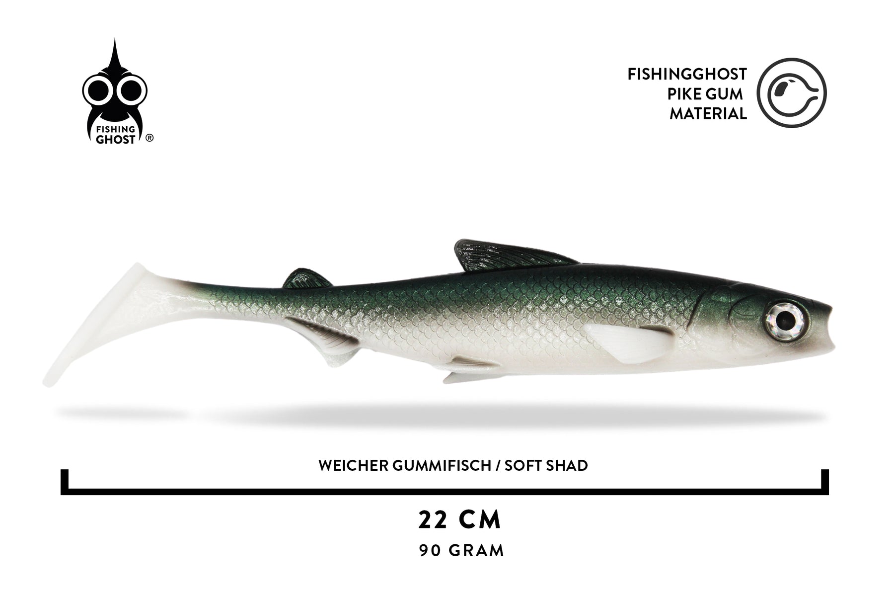 RenkyShad | 22cm | White Fish