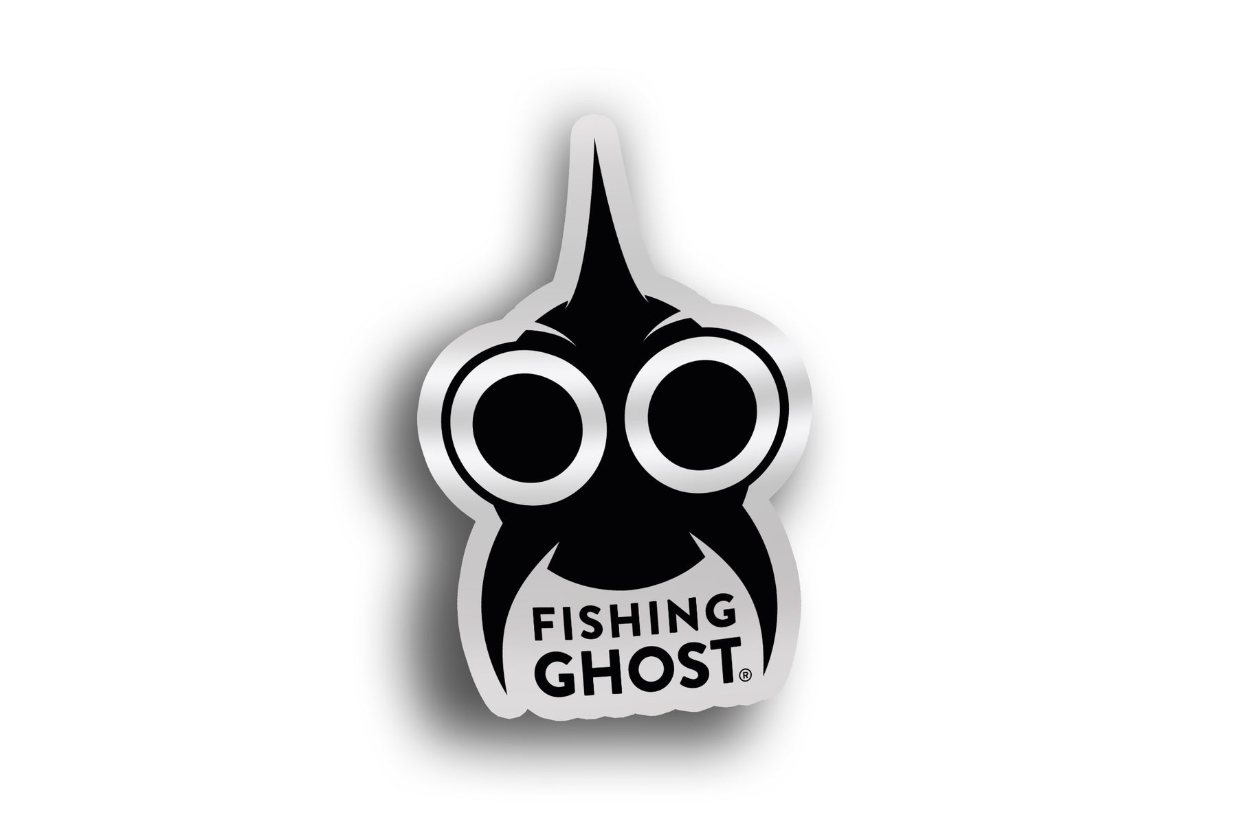 Sticker · The Ghost | 15cm | Silber glänzend