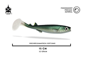 RenkyShad · V2 | 15cm | White Fish (3 Stk.)
