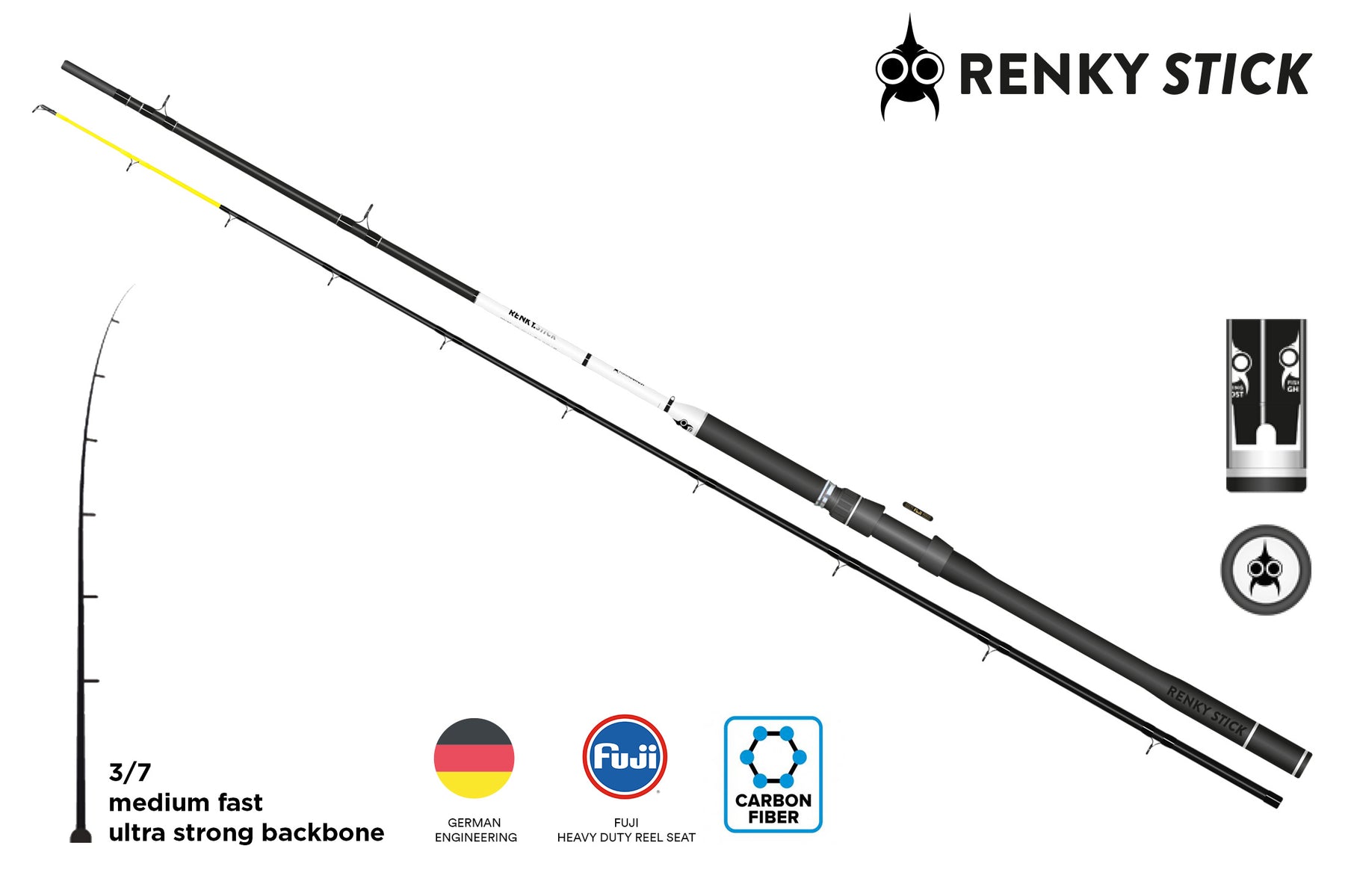 Renky Stick | 2,70m | 50-180g | Angelrute