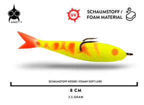 SpongyOne | 8cm | UV-Yellow (3 Stk.)